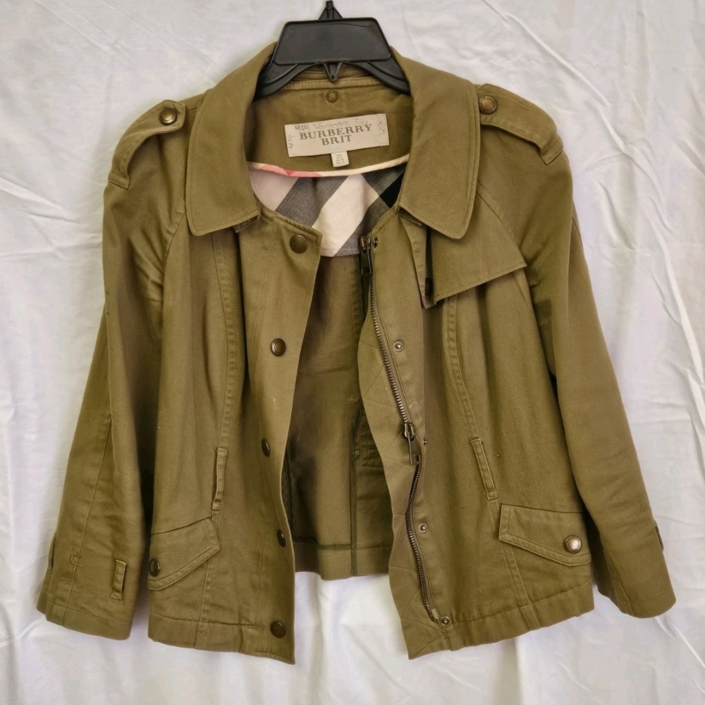 Burberry Brit Military Jacket